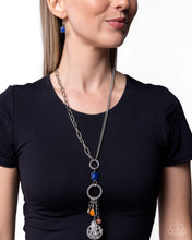 Load image into Gallery viewer, Angelic Anchor Blue Necklace