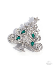 Load image into Gallery viewer, Twinkling Tannenbaum Green Brooch