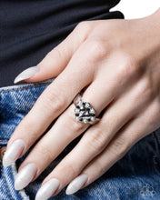 Load image into Gallery viewer, Polished Patron Black Skinny Band Ring