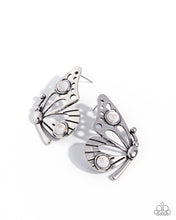 Load image into Gallery viewer, Aerial Angle White Earrings