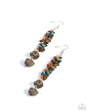 Load image into Gallery viewer, Earthy Embrace Green Earrings