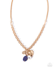 Load image into Gallery viewer, Fabulous Fan Purple Necklace