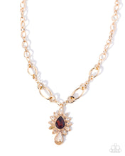 Load image into Gallery viewer, Standout Strut Brown Necklace