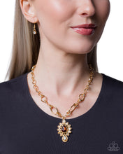 Load image into Gallery viewer, Standout Strut Brown Necklace