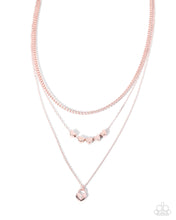 Load image into Gallery viewer, Reserved Romance Rose Gold Necklace