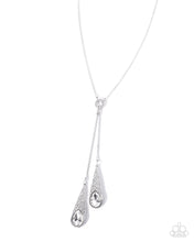 Load image into Gallery viewer, Sparkly Sway White Necklace
