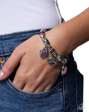 Load image into Gallery viewer, Eager Elephant Purple Bracelet