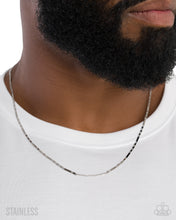 Load image into Gallery viewer, Smokeshow Sheen Men’s Silver Necklace