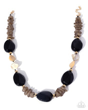 Load image into Gallery viewer, Coastal Cha Cha Black Necklace