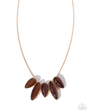 Load image into Gallery viewer, Powerhouse Pairing Brown Necklace
