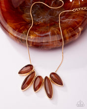 Load image into Gallery viewer, Powerhouse Pairing Brown Necklace