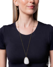 Load image into Gallery viewer, Fair Fringe Brass Necklace