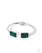 Load image into Gallery viewer, Immediate Icon Green Hinged Bracelet