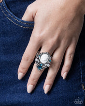Load image into Gallery viewer, Cameo Clarity Blue Ring