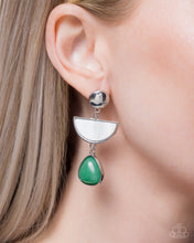 Load image into Gallery viewer, Roaming Spirit Green Earrings