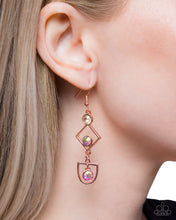 Load image into Gallery viewer, Shape Succession Copper Earrings