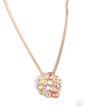 Load image into Gallery viewer, Scattered Staple Gold Necklace