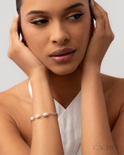 Load image into Gallery viewer, Cadeau Rhodium Cache Bracelet