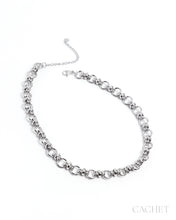 Load image into Gallery viewer, Dynamique Rhodium Plated Necklace