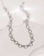 Load image into Gallery viewer, Dynamique Rhodium Plated Necklace
