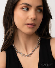 Load image into Gallery viewer, Dynamique Rhodium Plated Necklace