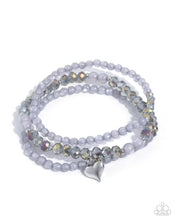 Load image into Gallery viewer, Flirtatious Facets Silver Bracelet