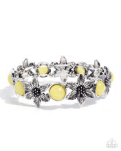 Load image into Gallery viewer, Floral Flashback Yellow Bracelet