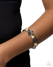 Load image into Gallery viewer, Floral Flashback Yellow Bracelet