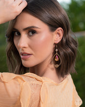 Load image into Gallery viewer, Even Elegance Orange Earrings