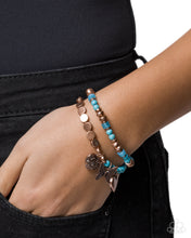 Load image into Gallery viewer, Gliding Greeting Copper Bracelet