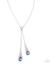 Load image into Gallery viewer, Sparkly Sway Blue Necklace