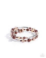 Load image into Gallery viewer, Corporate Collection Brown Coil Bracelet