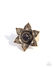 Load image into Gallery viewer, Smooth Stones Black Ring