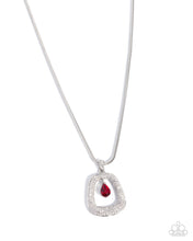 Load image into Gallery viewer, Scattered Spell Red Necklace