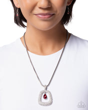Load image into Gallery viewer, Scattered Spell Red Necklace