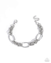 Load image into Gallery viewer, Mismatched Monument Silver Bracelet