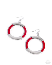 Load image into Gallery viewer, Socialite Sway Red Earrings