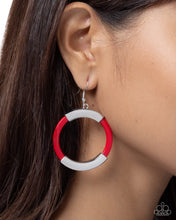 Load image into Gallery viewer, Socialite Sway Red Earrings