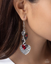 Load image into Gallery viewer, Courting Favor Red Earrings
