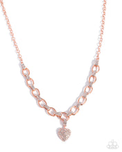 Load image into Gallery viewer, Sweetheart Swoon Copper Necklace