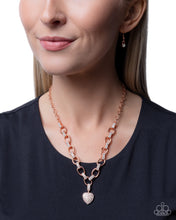 Load image into Gallery viewer, Sweetheart Swoon Copper Necklace