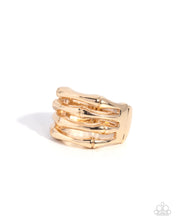 Load image into Gallery viewer, Stacked Service Gold Ring