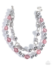 Load image into Gallery viewer, Memorable Maestro Pink Necklace