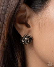 Load image into Gallery viewer, Sensational Sunrise Brass Post Earrings