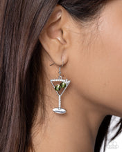 Load image into Gallery viewer, Memorable Martini Green Earrings