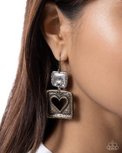 Load image into Gallery viewer, Rustic Reality Brass Earrings