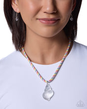 Load image into Gallery viewer, Swanky Shell White Necklace