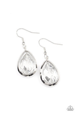 Drop-Dead Duchess Silver Earrings