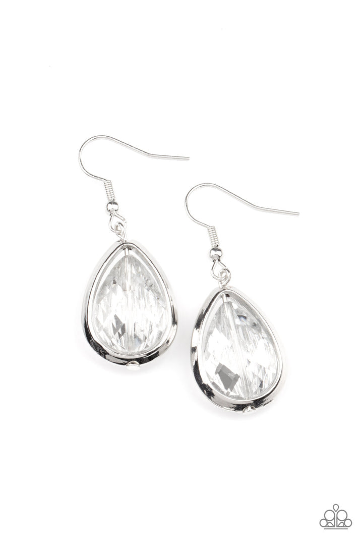 Drop-Dead Duchess Silver Earrings