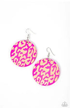 Load image into Gallery viewer, Catwalk Safari Pink Earring